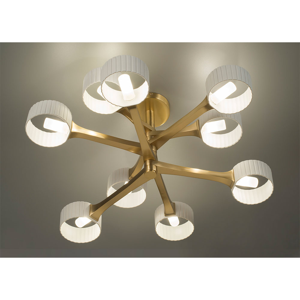 シャンデリア「PED-1733/6+3」約6畳用　ランプ別売【要施工取付】 [2]