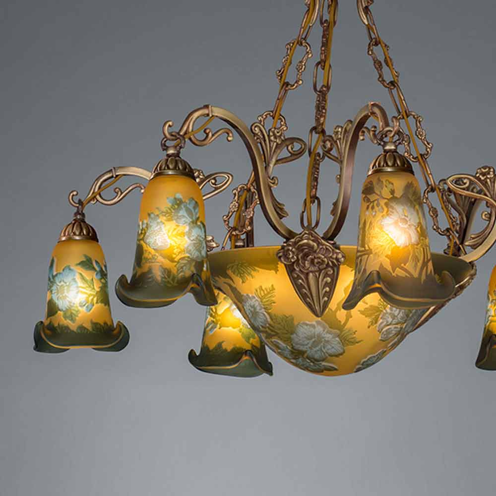 シャンデリア「BRA-6249/6+3」約8〜10畳用 ランプ別売【要施工取付】【セール対象品のため30%OFF】 [2]