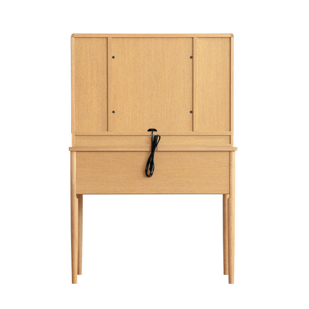 浜本工芸　ドレッサー「No.8000・No.8004・No.8008」オーク材 全3色 ※椅子別売［No.8000］ [4]