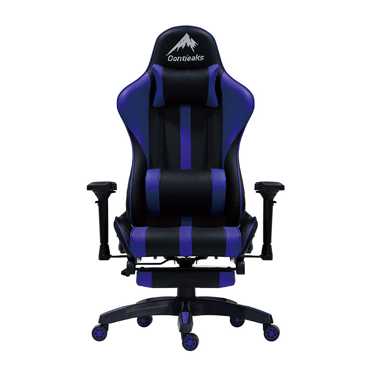 ルセル V3 ゲーミングチェア 4Dアームレスト オットマン付 135度 合成皮革 グリーン [2]