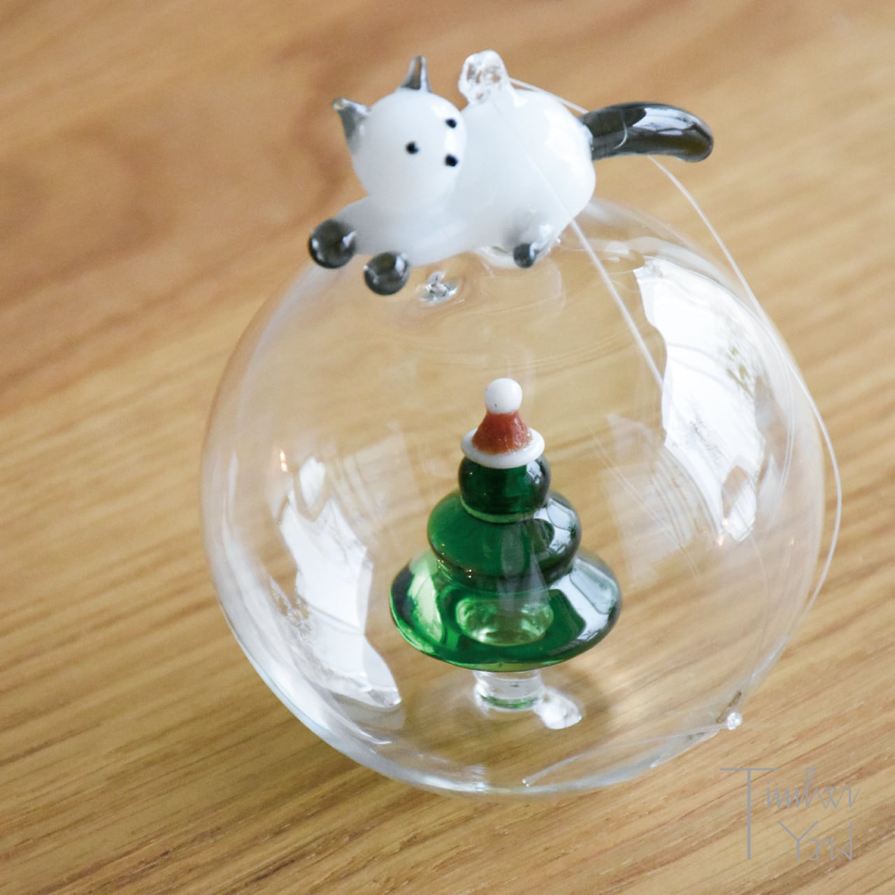 【ONLINE限定】クリスマスボール キャットクリスマスツリー / Φ8cm / Tabby Cat Christmas Edition / Christmas ball cat-xmas tree / ICHENDORF MILANO(イッケンドルフ ミラノ）/ クリスマスオーナメント / 正規販売店 [2]