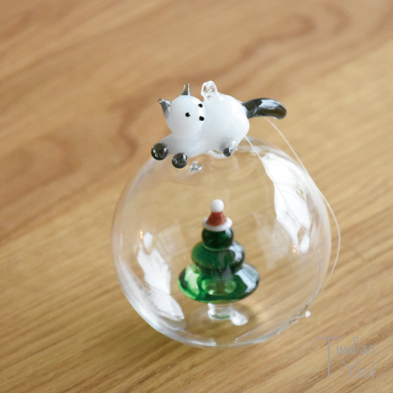 【ONLINE限定】クリスマスボール キャットクリスマスツリー / Φ8cm / Tabby Cat Christmas Edition / Christmas ball cat-xmas tree / ICHENDORF MILANO(イッケンドルフ ミラノ）/ クリスマスオーナメント / 正規販売店 [3]