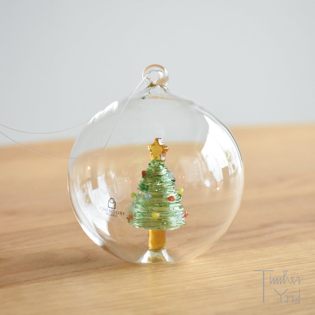 【ONLINE限定】クリスマスボール ツリーグリーンスター / Φ8cm / Christmas Tales / Christmas ball tree green-star / ICHENDORF MILANO(イッケンドルフ ミラノ）/ クリスマスオーナメント / 正規販売店 [2]