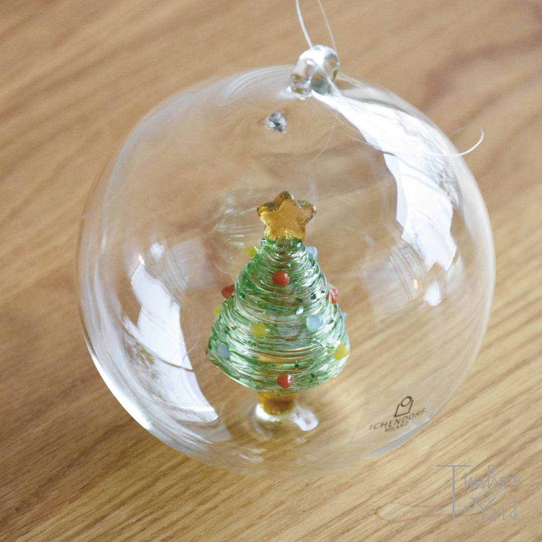 【ONLINE限定】クリスマスボール ツリーグリーンスター / Φ8cm / Christmas Tales / Christmas ball tree green-star / ICHENDORF MILANO(イッケンドルフ ミラノ）/ クリスマスオーナメント / 正規販売店 [3]