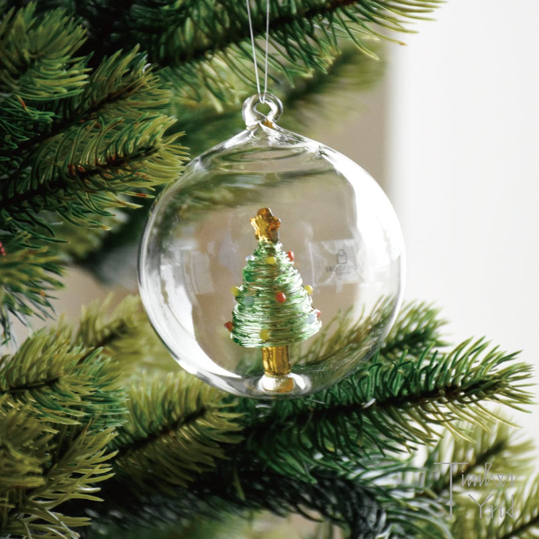 【ONLINE限定】クリスマスボール ツリーグリーンスター / Φ8cm / Christmas Tales / Christmas ball tree green-star / ICHENDORF MILANO(イッケンドルフ ミラノ）/ クリスマスオーナメント / 正規販売店 [4]