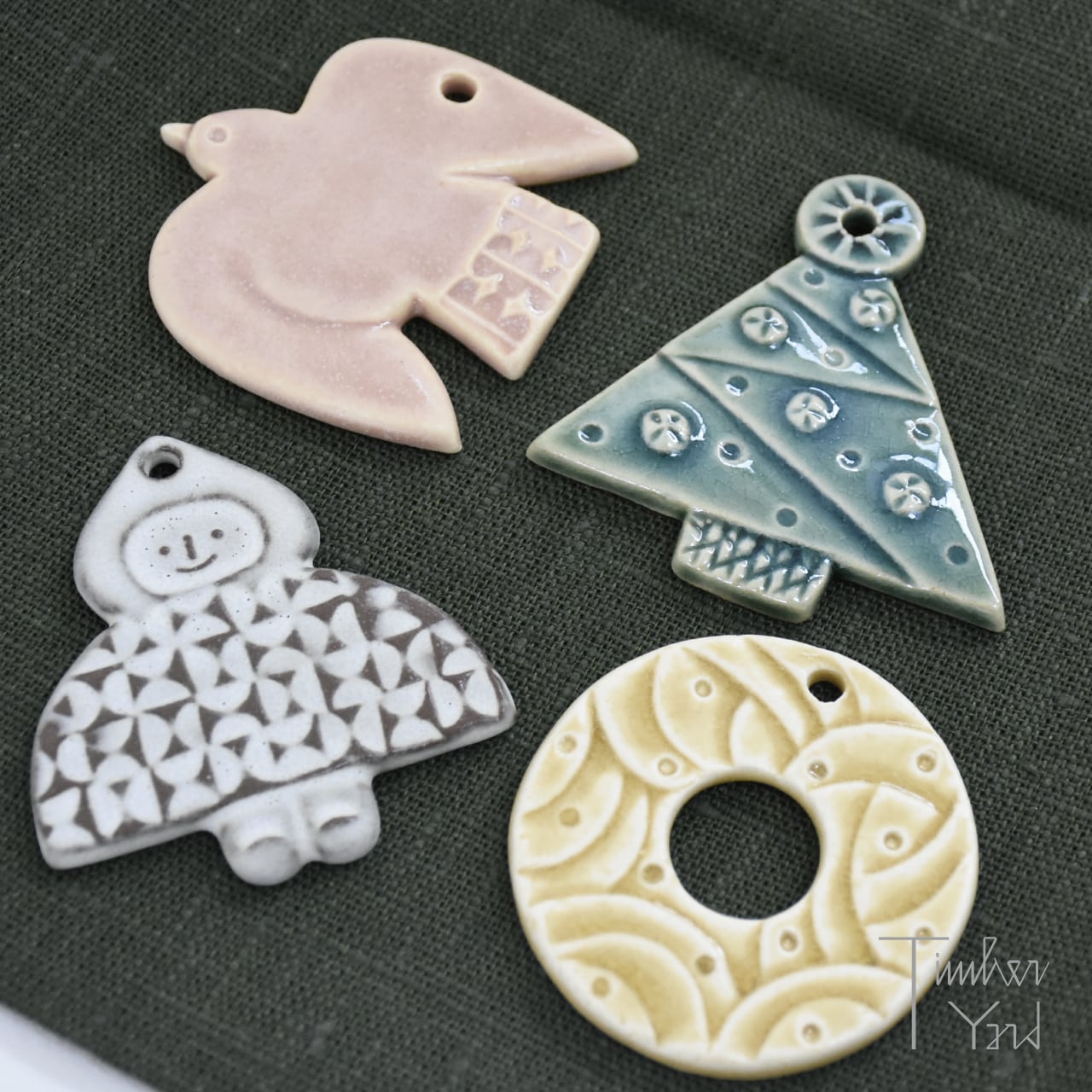 【ONLINE限定】セラミック クリスマス オーナメント 4種セット / Ceramic Christmas Ornament 2024 / ホリデーオーナメント  / BIRDS' WORDS（バーズワーズ）/  正規販売店 [2]