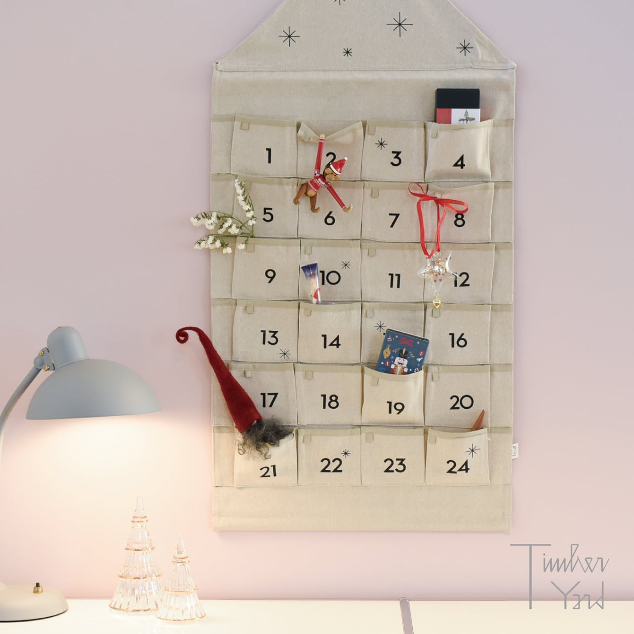 【ONLINE限定】Star Christmas Calendar - Sand / スター クリスマスカレンダー / ferm LIVING（ファームリビング）/ アドベントカレンダー / ユールカレンダー / 正規販売店 [2]