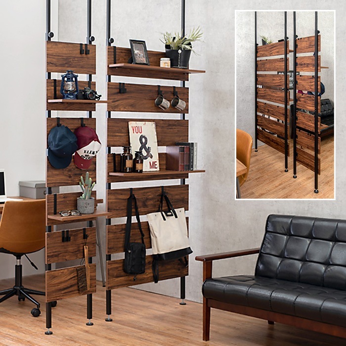 突っ張り ウォールラック セット 幅80cm [4]