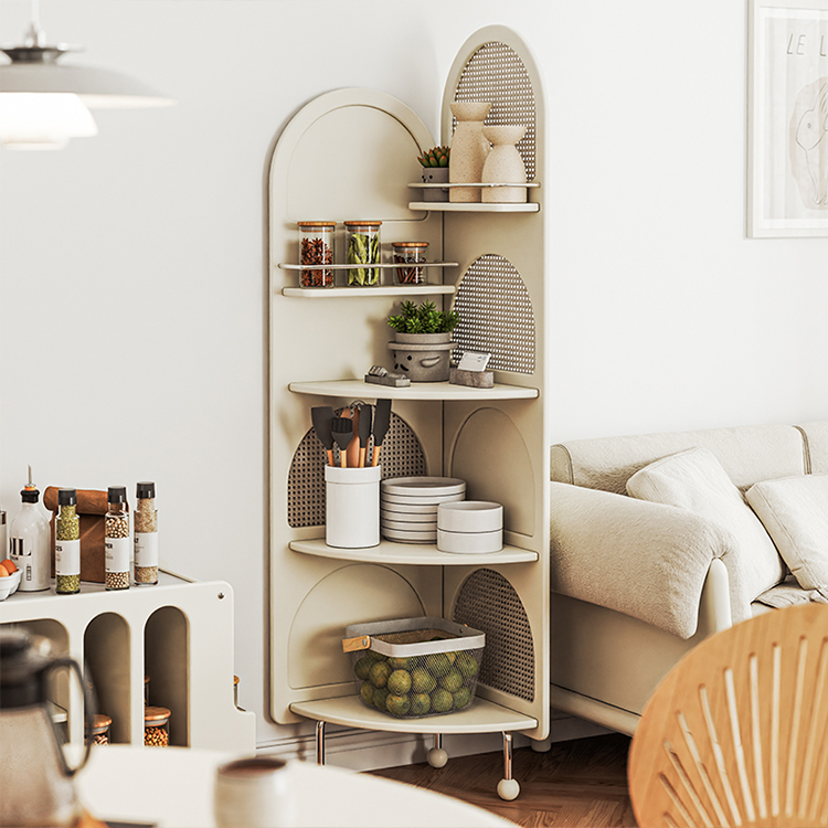 ラック棚 本棚・シェルフ ラタン オープンラック 間仕切り hrvr-5086 [3]