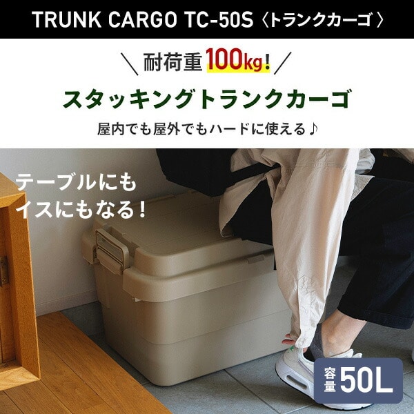 【10％オフクーポン対象】トランクカーゴ スターターセット 6点セット (TC-50S+メッシュカーゴ+インナーカーゴ×3+フタ) GHON244 ベージュ リス RISU
										
											【会員登録でクーポンGET】 [4]