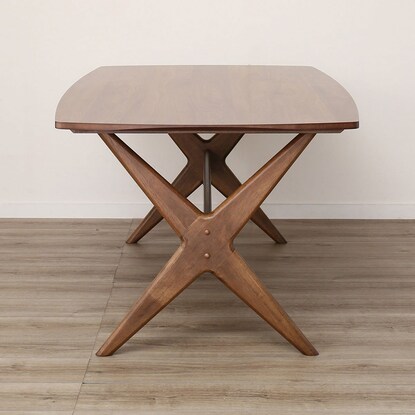 リビングダイニングテーブル3点セット(LDリラックスワイド 160WN-MBR/2PリラックスワイドMBR TBL) [5]