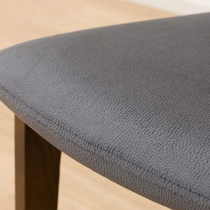 カバー付きダイニングチェア(クウト2 GY/MBR) [5]