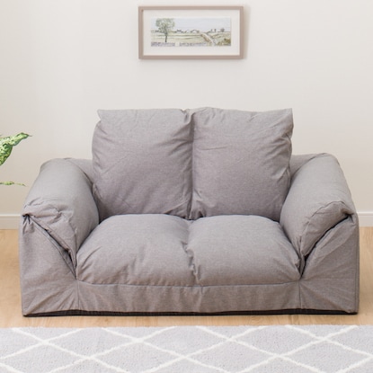 2WAYソファベッド (GY) [2]