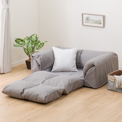 2WAYソファベッド (GY) [3]