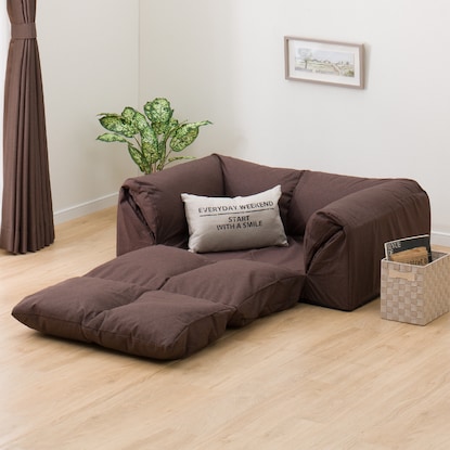 2WAYソファベッド (BR) [3]