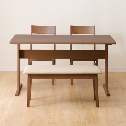 ダイニングテーブル4点セット(TLEG SI01 G 135I/SI01A/ベンチSI01 MBR) [4]