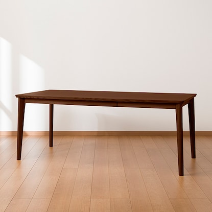 ダイニングテーブル7点セット(ロレイン5H 180MBR/ロレイン3肘付MBR) [2]