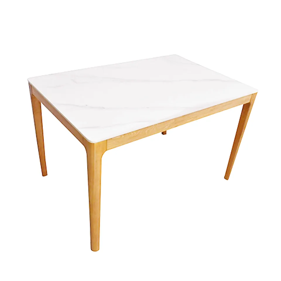 ダイニングテーブルCST-YB302-120【送料無料】ホワイト/オーク [3]