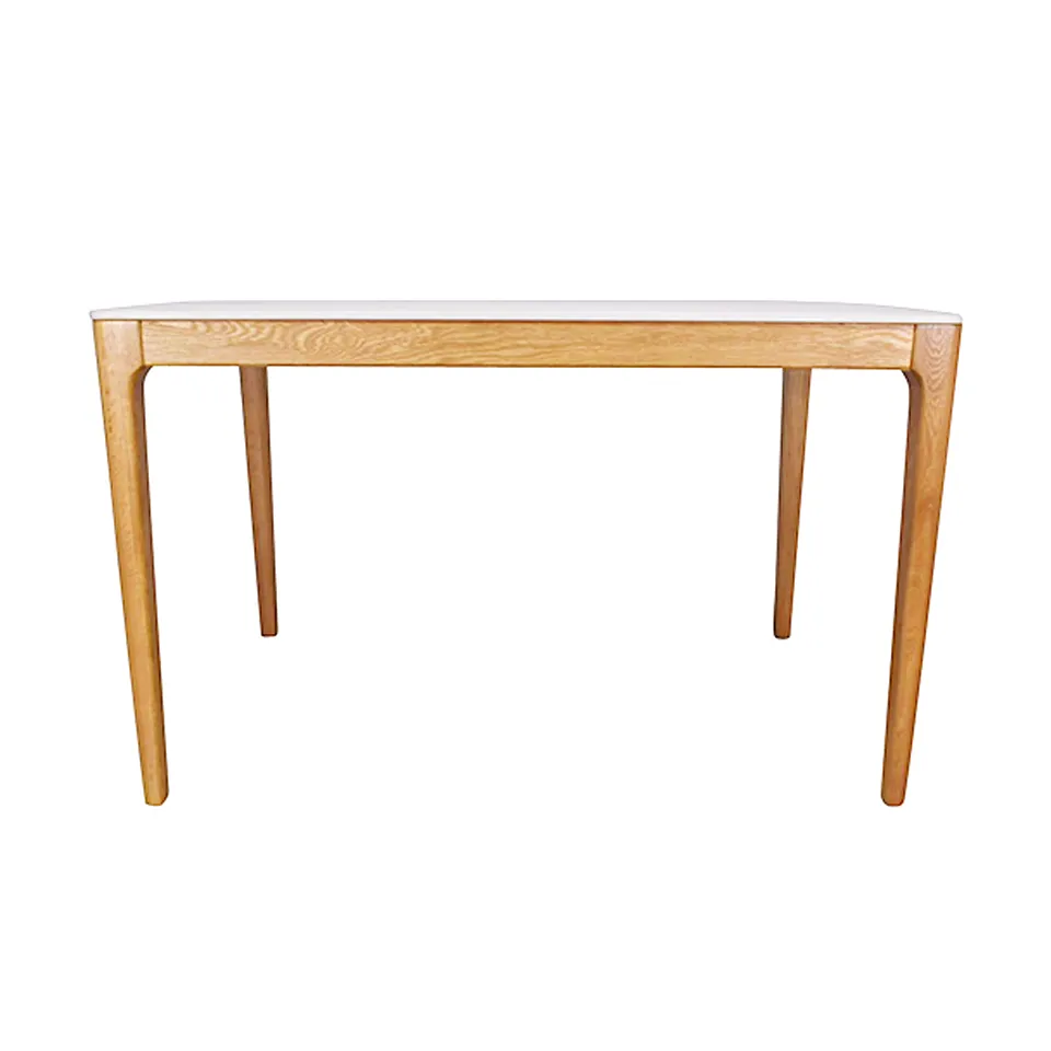 ダイニングテーブルCST-YB302-120【送料無料】ホワイト/オーク [4]