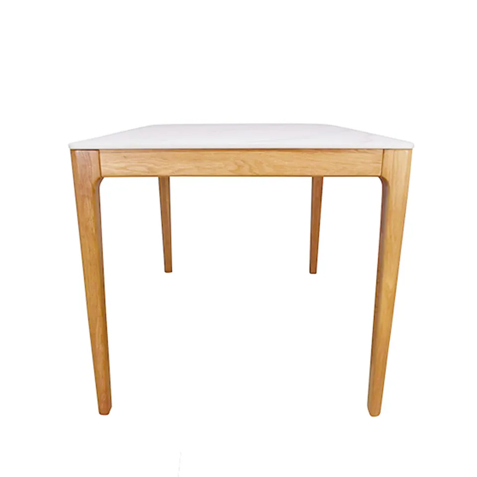 ダイニングテーブルCST-YB302-120【送料無料】ホワイト/オーク [5]