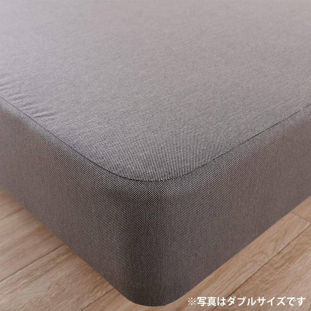 ［シモンズ］　ダブルベッド　ノエマスリムシェルフ　ダブルクッション　ダーク／　5.5インチニューフィット　AB24S13 [5]