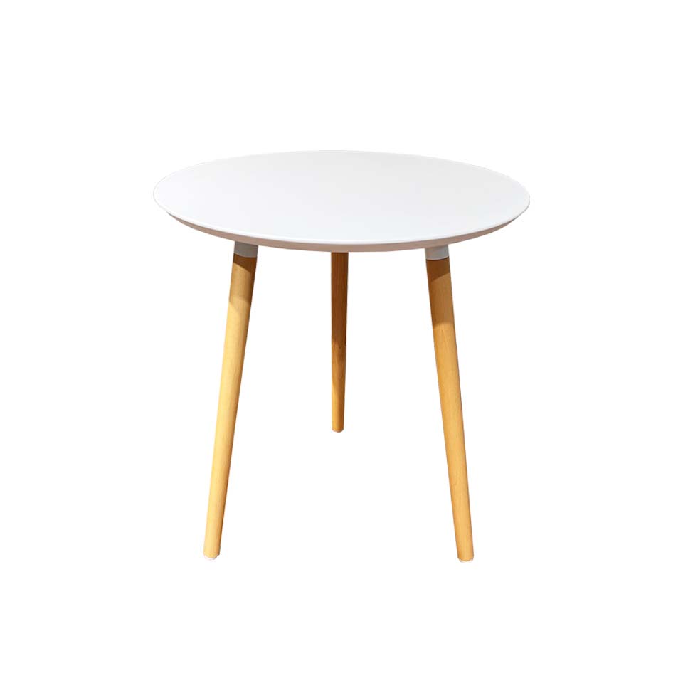 テーブルTT-826【送料無料】ホワイト/ナチュラル [2]