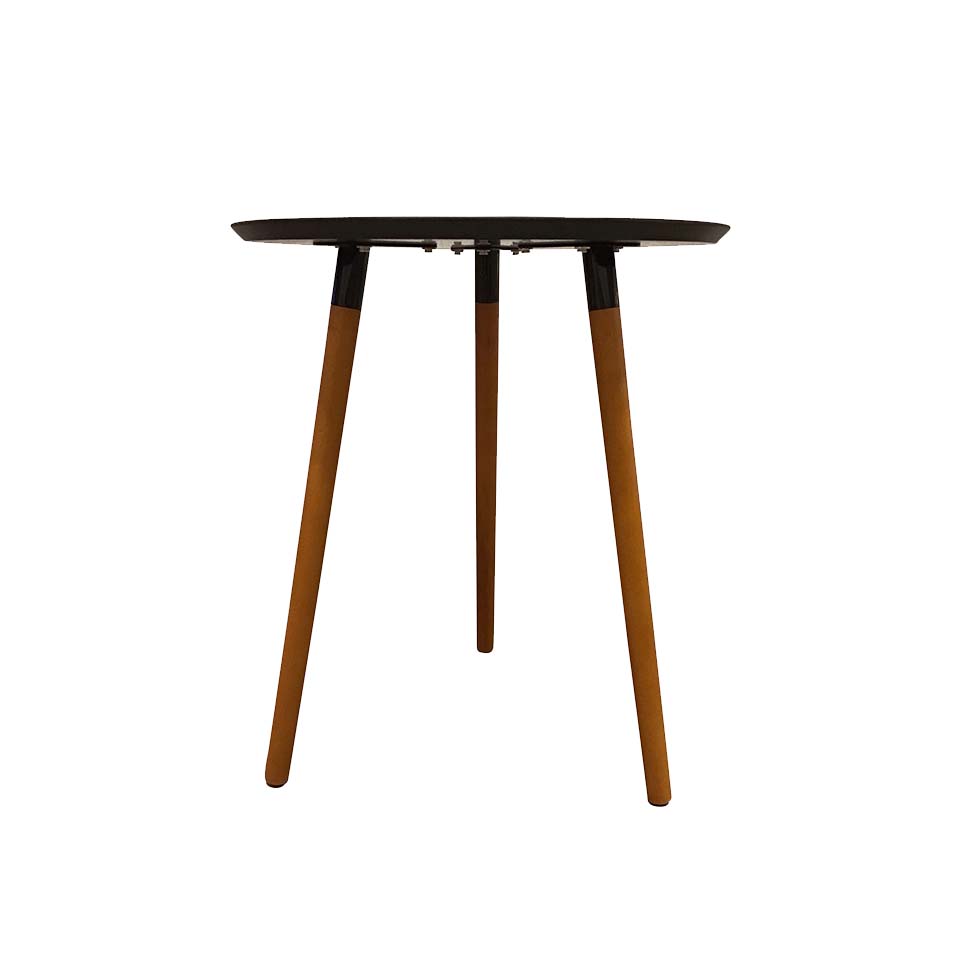 ダイニングテーブルTT-826【送料無料】ブラック/ブラウン [2]
