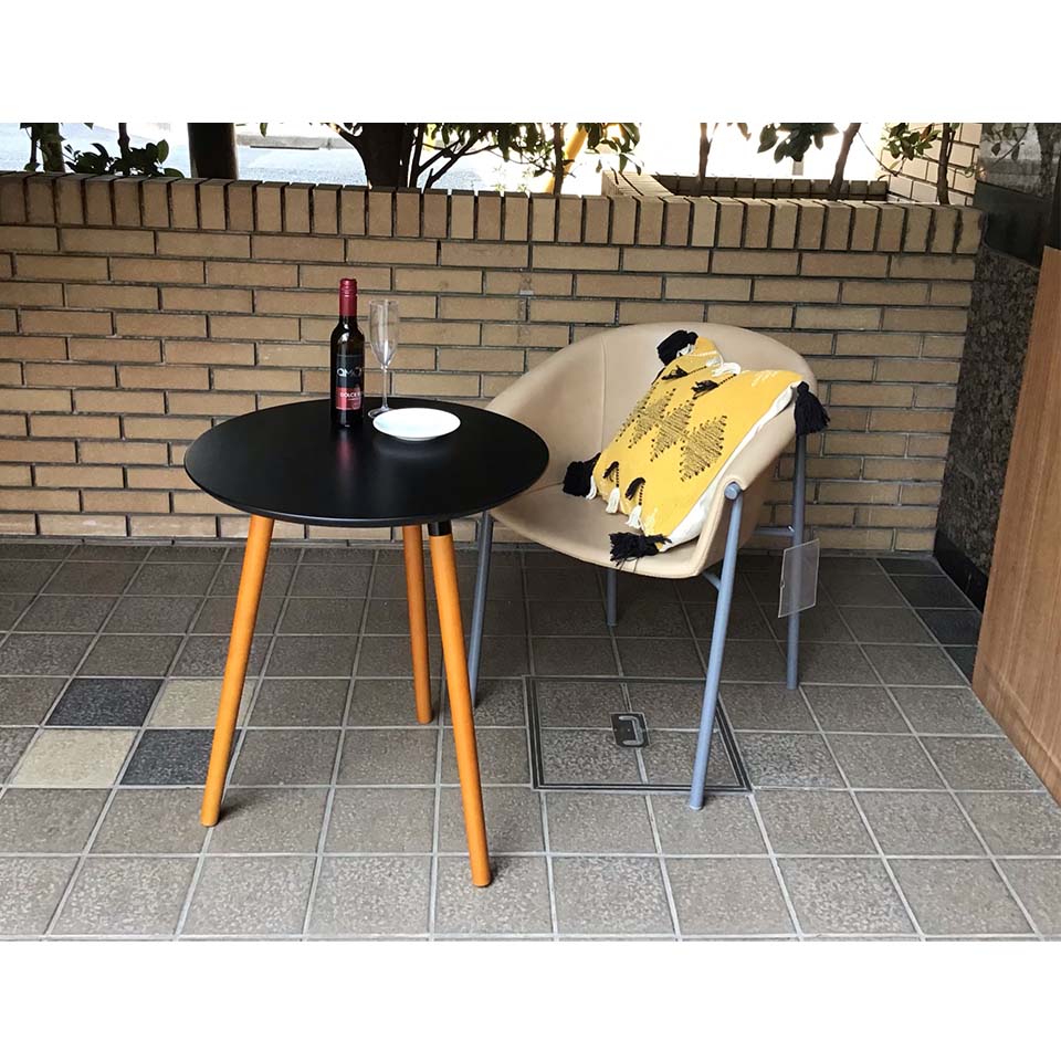 ダイニングテーブルTT-826【送料無料】ブラック/ブラウン [5]