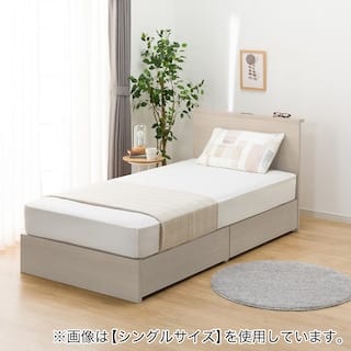 クイーン引出し付きフレーム　Ｑフレーム　ＮＳ−００２　ＧＹ　ＤＲ２５　Ｔ　<N> [2]