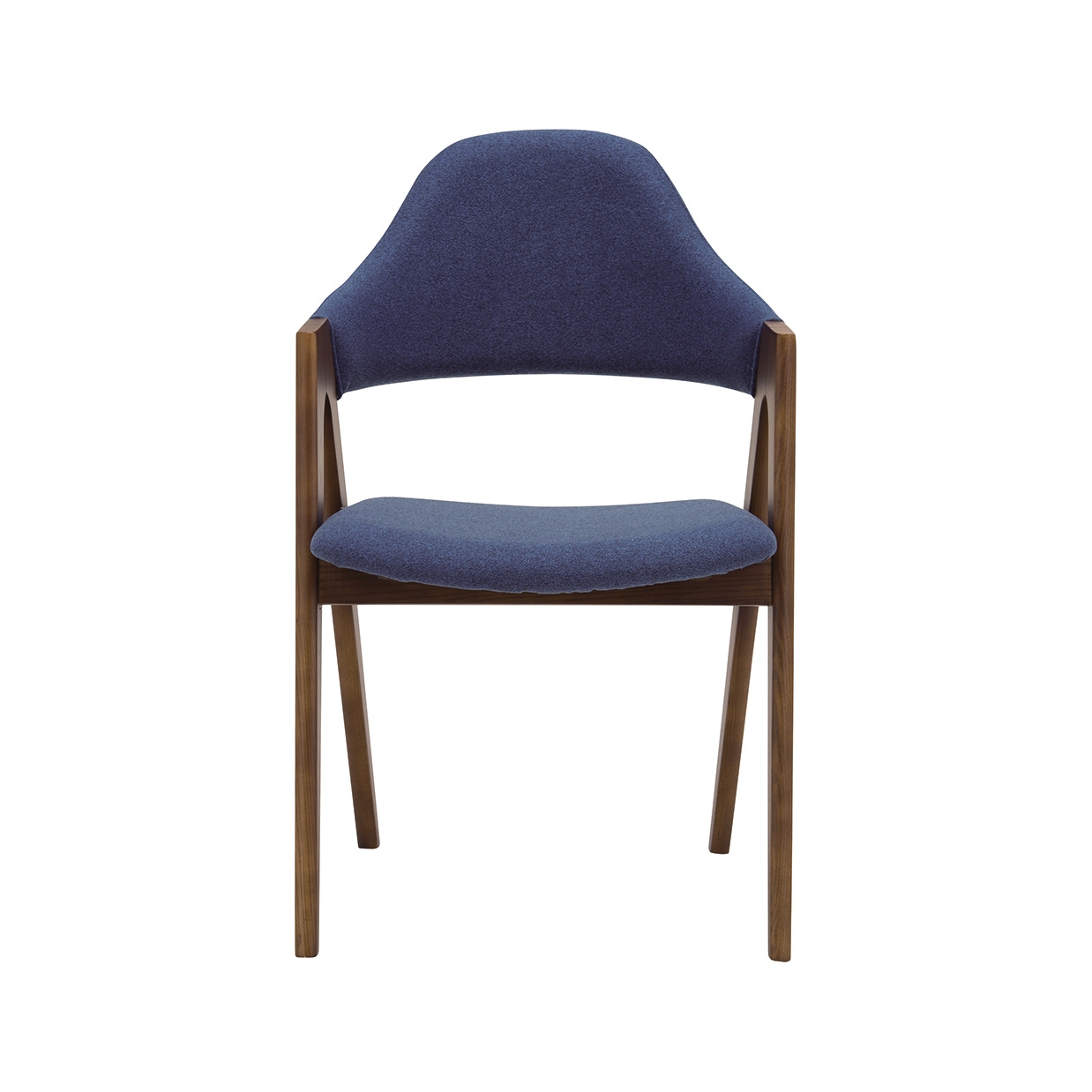 チェアRY14【送料無料】ウォールナット/ブルー [2]