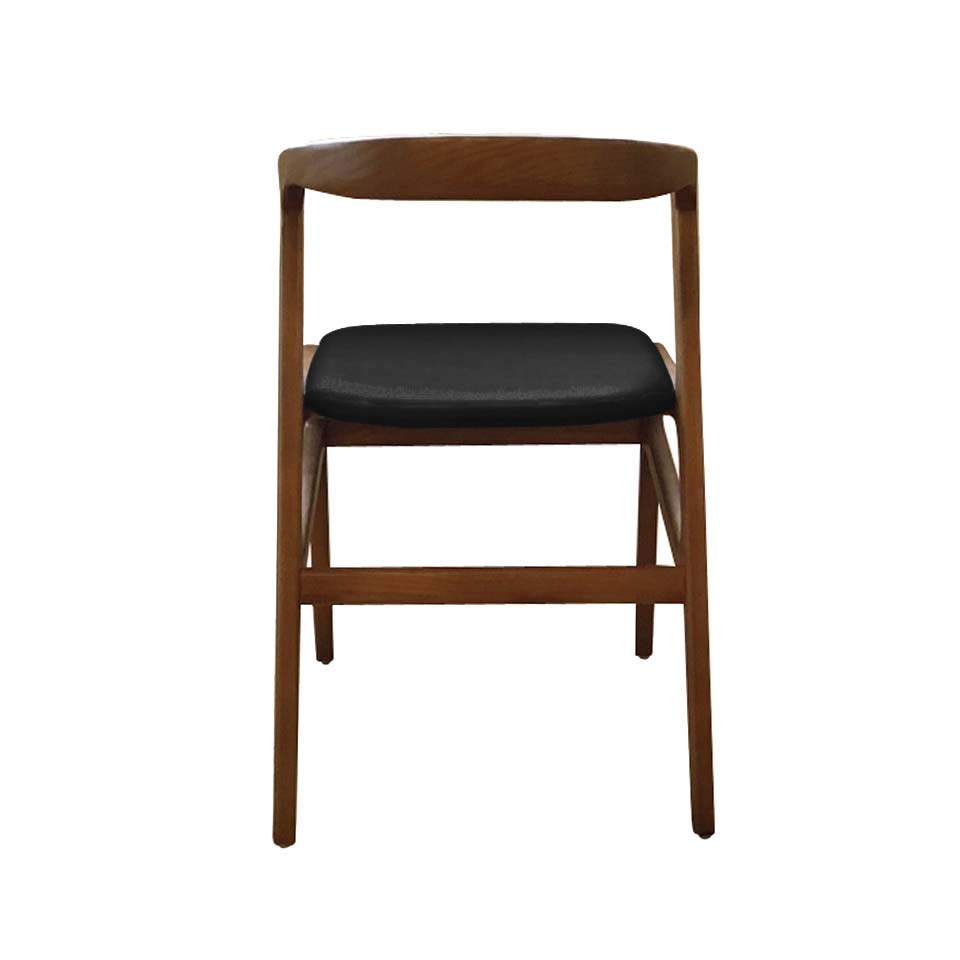 チェアC406【送料無料】ウォールナット/ブラック [4]