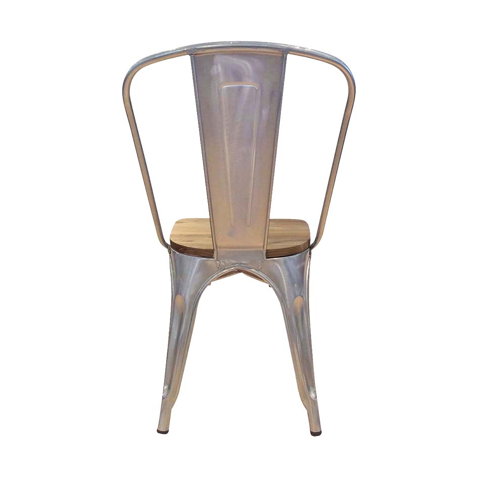 チェアT3534M1【送料無料】ガルバナイズド/ナチュラル [4]