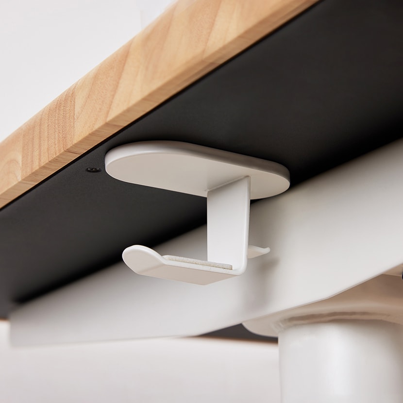 【ホワイト:6月下旬入荷予定】[オプション]COFOマグネットフック デスクアクセサリー 机下収納 COFO M.Hook FCD-HW/FCD-HB [3]