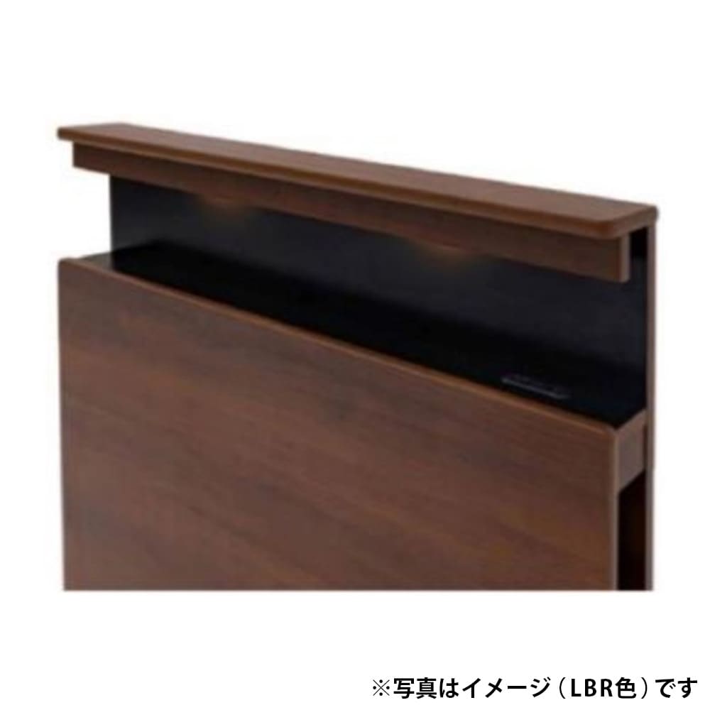 セミダブルフレーム　コルト　引出し　ＬＢＲ [2]