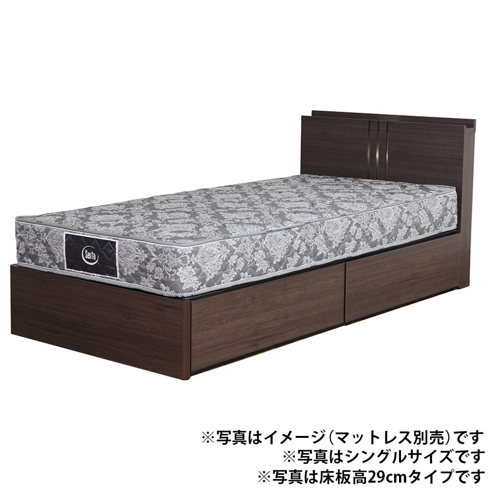 ［ドリームベッド］ダブルフレーム ウレルディ１０６５ＢＯＸ２２０ＨＺＳＭＥＷ　※マットレス別売 [2]