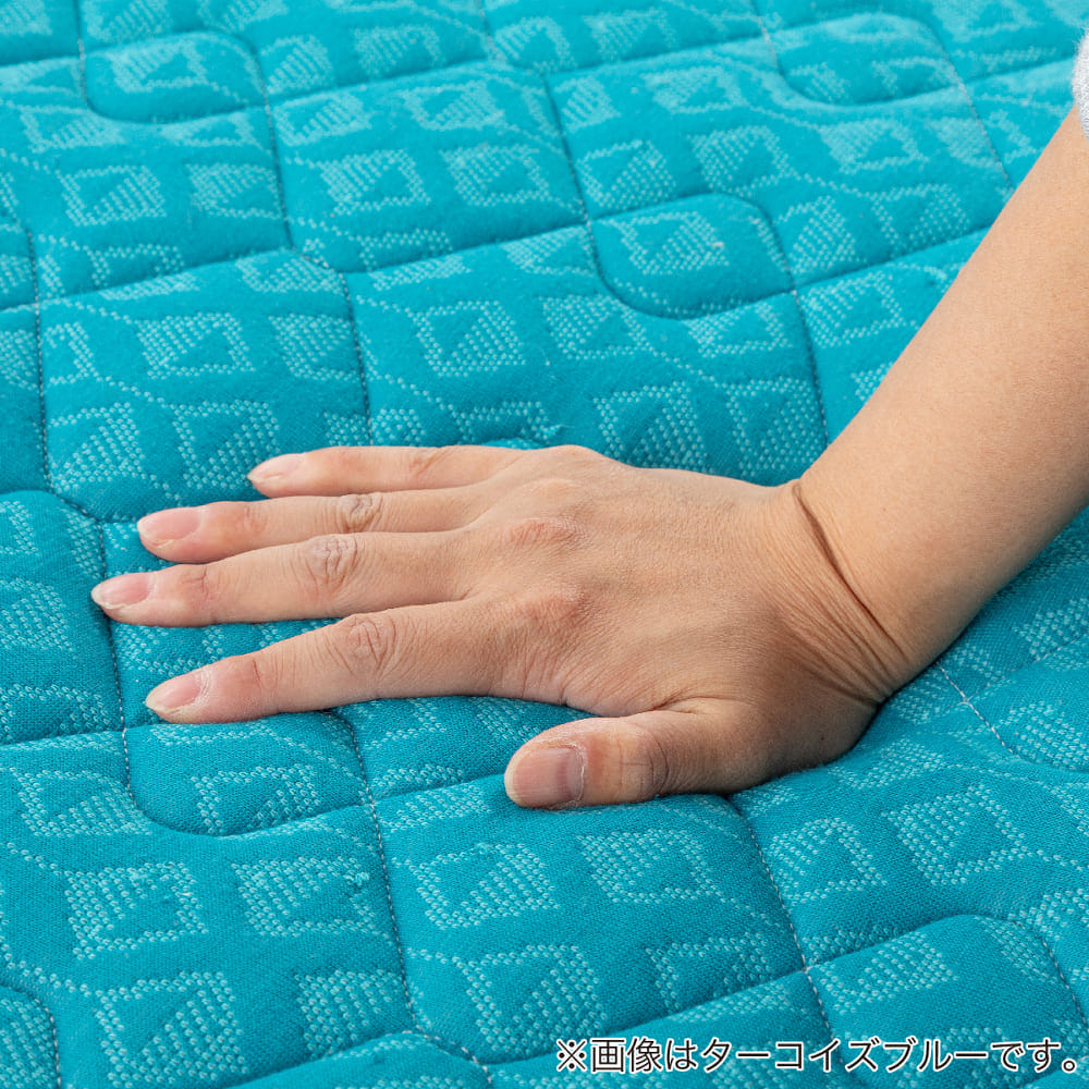 薄型マットレスグランふとんコローレ　ＰＩピンク　２枚セット [5]