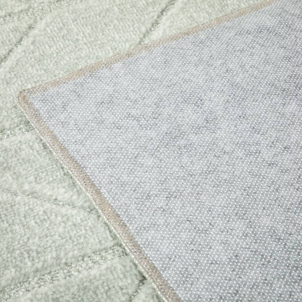 【引取りキャンペーン対象外】ラグ　へリン2　130×190　GY [5]