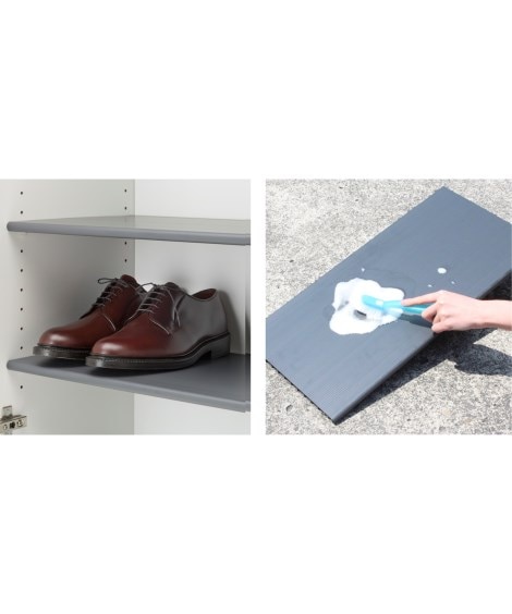 【日本製】壁面シューズボックス [4]