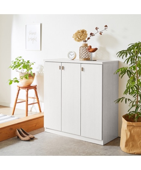 【日本製】サイズが選べるシンプルデザインのシューズボックス [3]