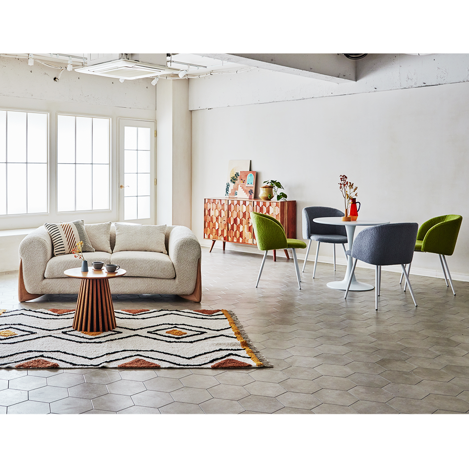 ダイニングテーブルT-68【送料無料】ホワイト [5]