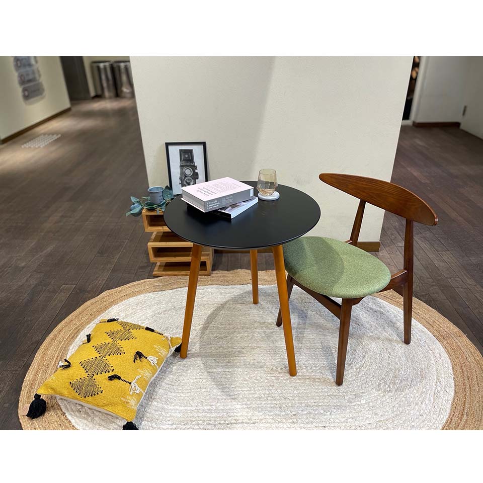 ダイニングテーブルTT-826【送料無料】ブラック/ブラウン [4]