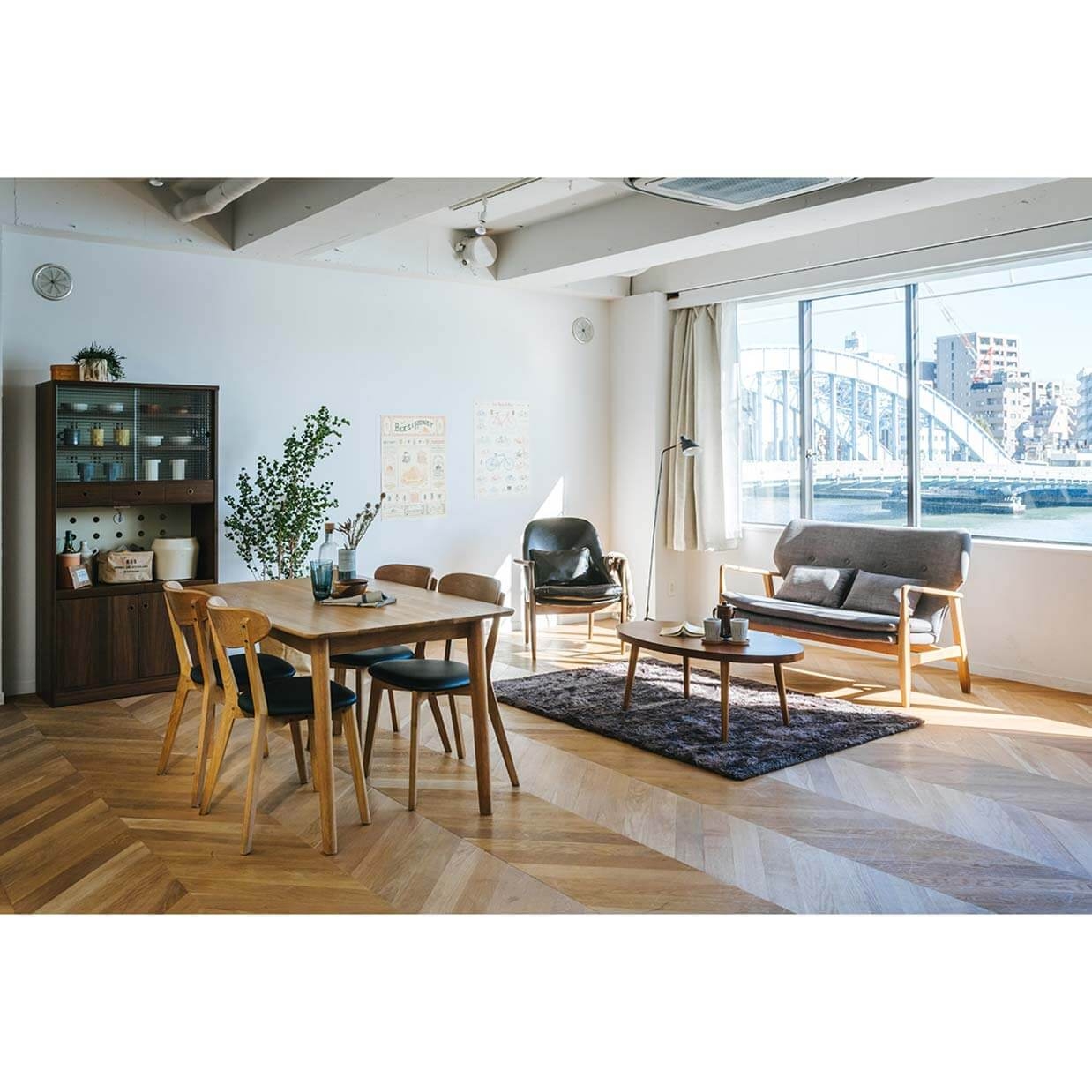 ダイニングテーブルMK1T4C【送料無料】 [3]