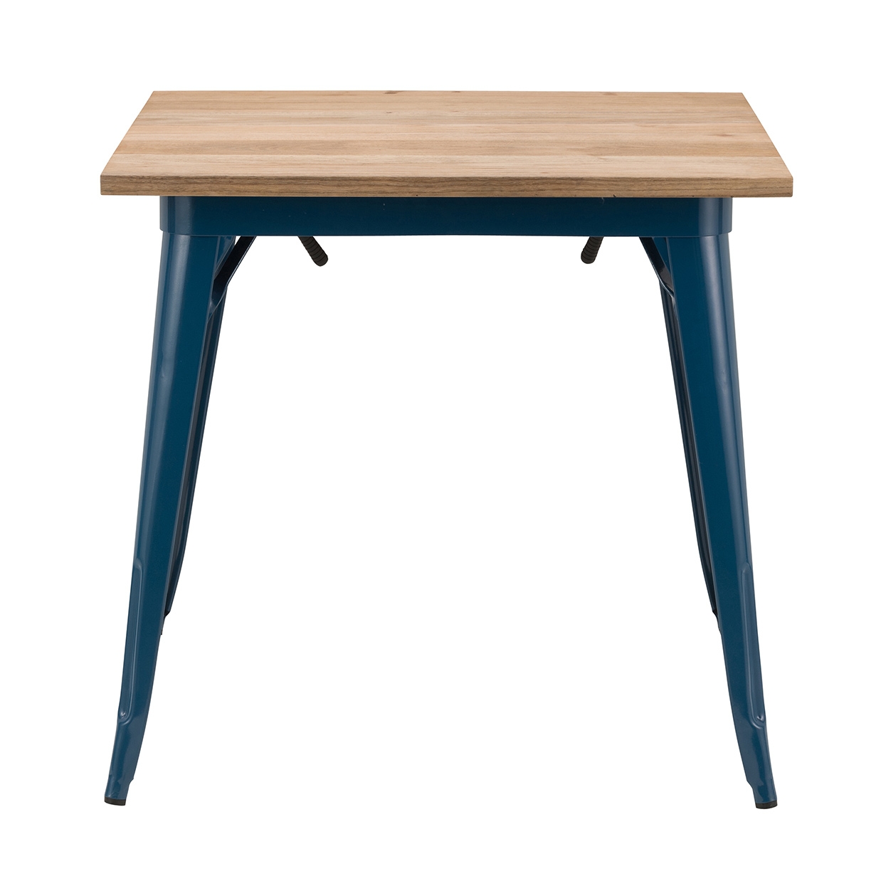 テーブルTC-80MZD【送料無料】ブルー/ナチュラル [2]