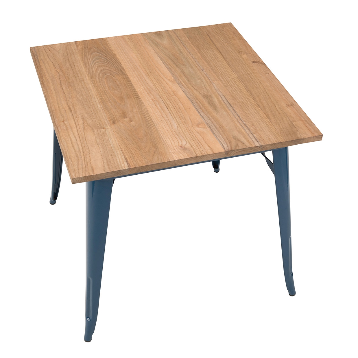 テーブルTC-80MZD【送料無料】ブルー/ナチュラル [3]
