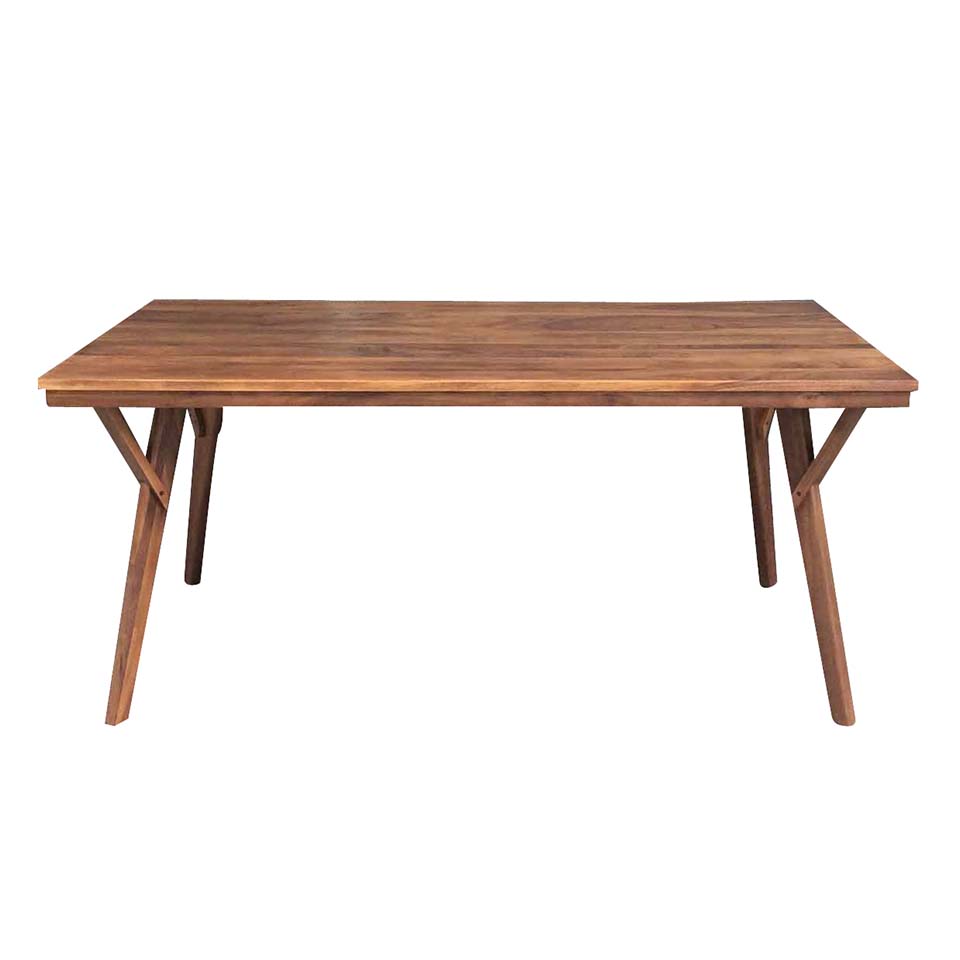 テーブルMK-Z008 160【送料無料・大型商品】ウォールナット [2]