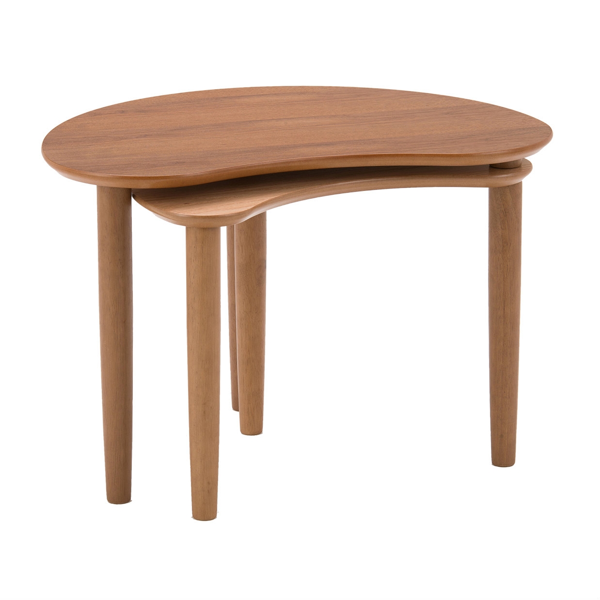 センターテーブルBF6976【送料無料】ウォールナット/オーク [3]