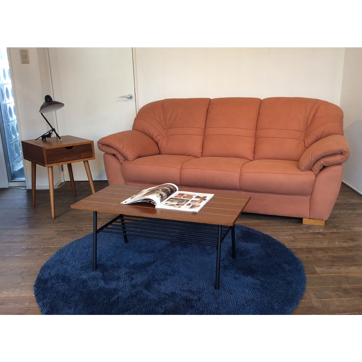 【再値下げ】センターテーブルBF7846【送料無料】ウォールナット [5]