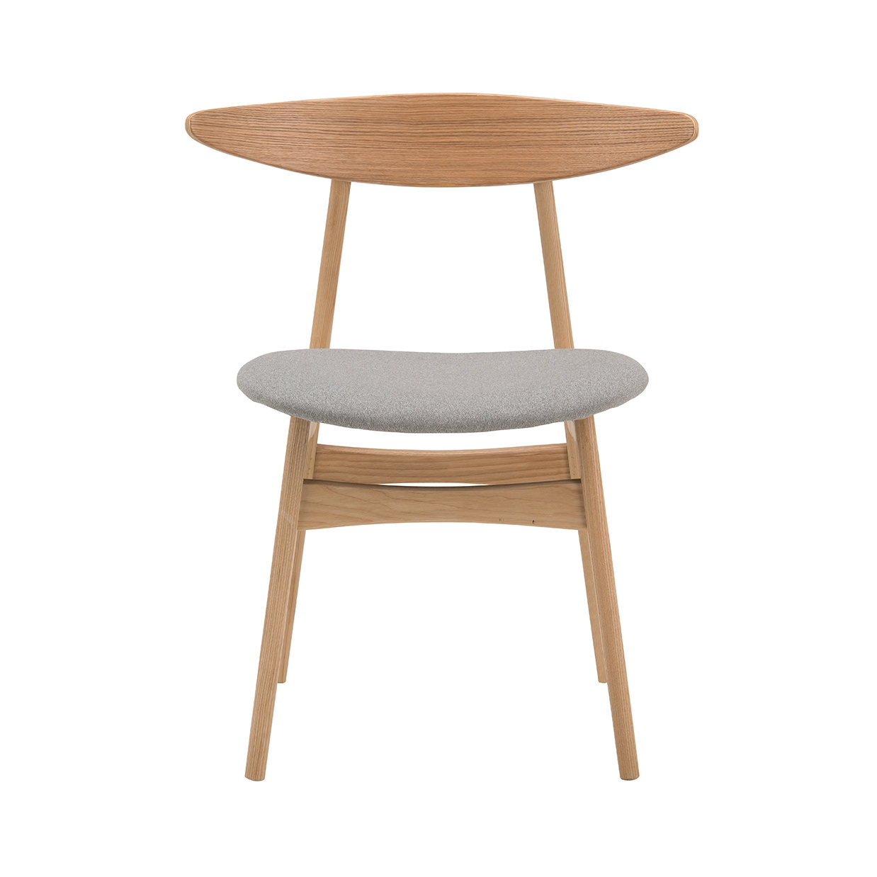 チェアRY54【送料無料】ナチュラル/グレイ [2]