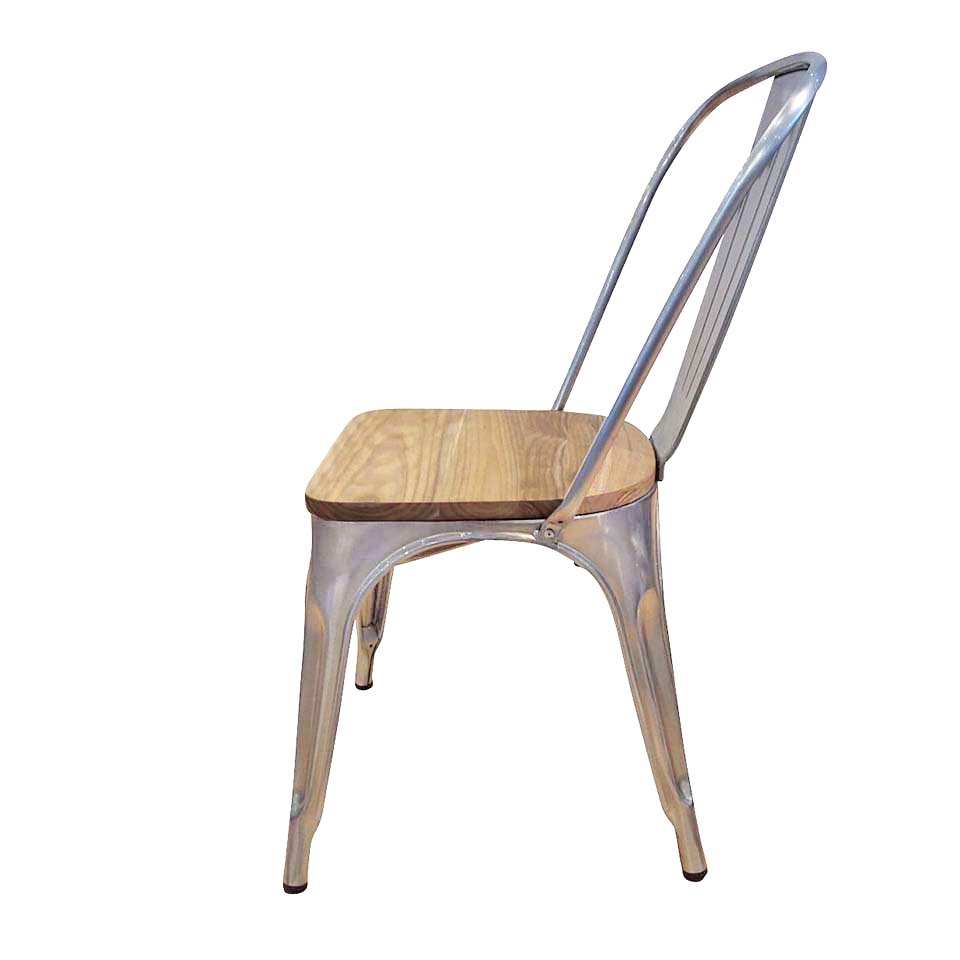 チェアT3534M1【送料無料】ガルバナイズド/ナチュラル [3]