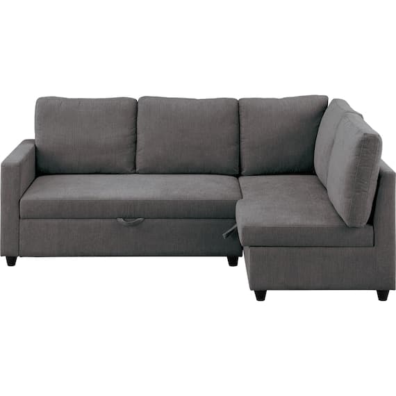 布張りコーナーソファ(ノアーク2 LC 撥水加工タイプ DGY)　<N> [3]